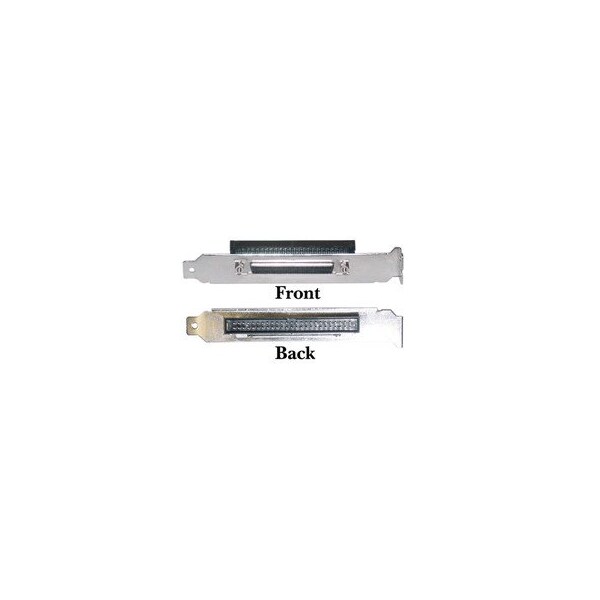 Cable Wholesale SCSI Computer Slot Adapter, Internal IDC 50 Male to External HPDB68 (Half Pitch DB68) Female 31P2-32300 - main